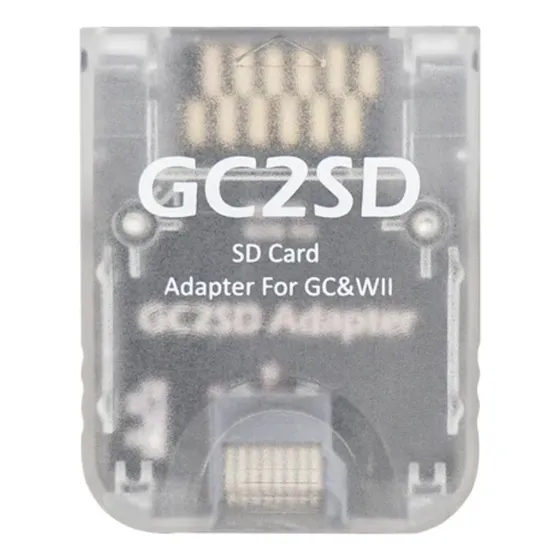 Memory Card Adaptador Sd Para Nintendo Gamecube Wii (Reacondicionado)
