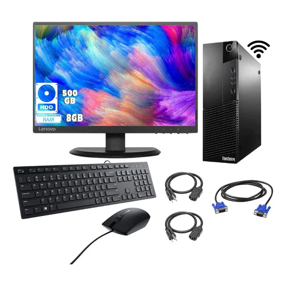 Computadora Lenovo Thinkcentre, Core I5-3ra, 8gb Ram, 500gb (Reacondicionado)