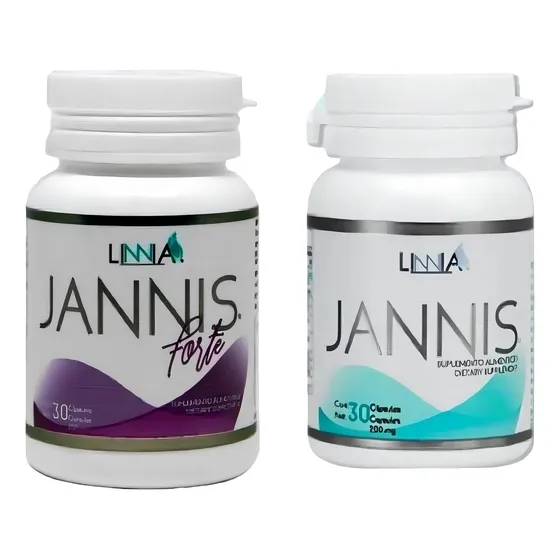 Linnia Jannis Forte Morada + Clásica Azul Kit Intensivo Sabor Sin Sabor
