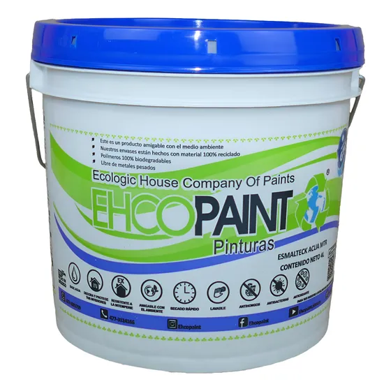 Pintura Acrilica Para Pisos Base Agua Int Y Ext 4 Lts.