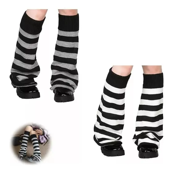 Calentadores De Piernas Kawaii, 2 Pares, Accesorios Lolita