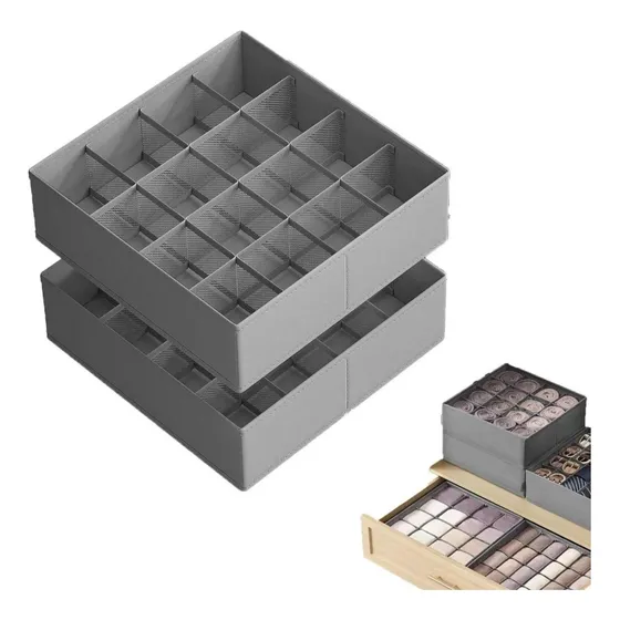 Caja Plegable Para Ropa Interior, 2 Piezas