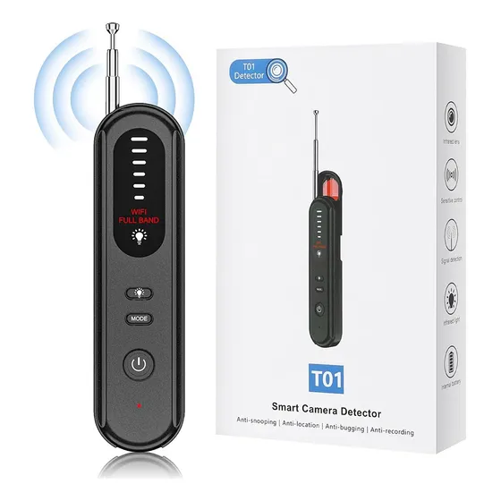 Detector De Camaras Espias, Microfono Y Localizador Gps