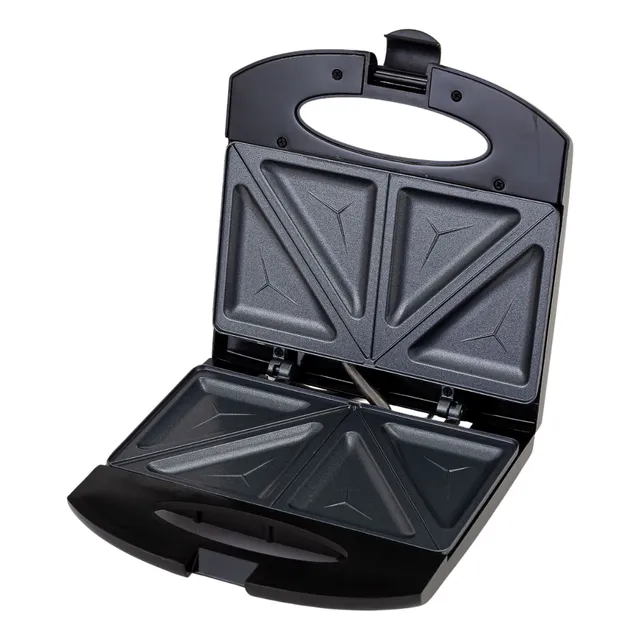 Sandwichera Tostadora Eléctrica Antiadherente 750w Tostados