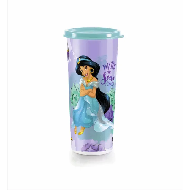 Vaso Princesas Con Sello Tupperware® 470ml Libre De Bpa