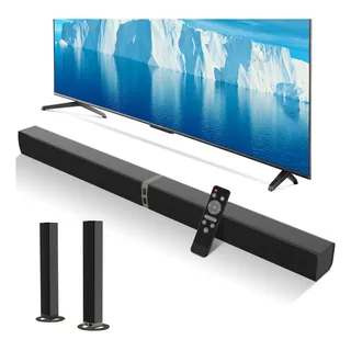 Mzeibo Barra De Sonido 5.0 De 60w Y 32 Pulgadas Desmontable Color Negro Bluetooth 5.0 Óptico Hdmi Aux Con Control Remoto Hogar Y Fiesta Home Theaters Mzeibo Barra De Sonido 5.0 De 60w Y 32 Pulgadas Desmontable Color Negro Bluetooth 5.0 Óptico Hdmi Aux Con Control Remoto Hogar Y Fiesta Home Theaters