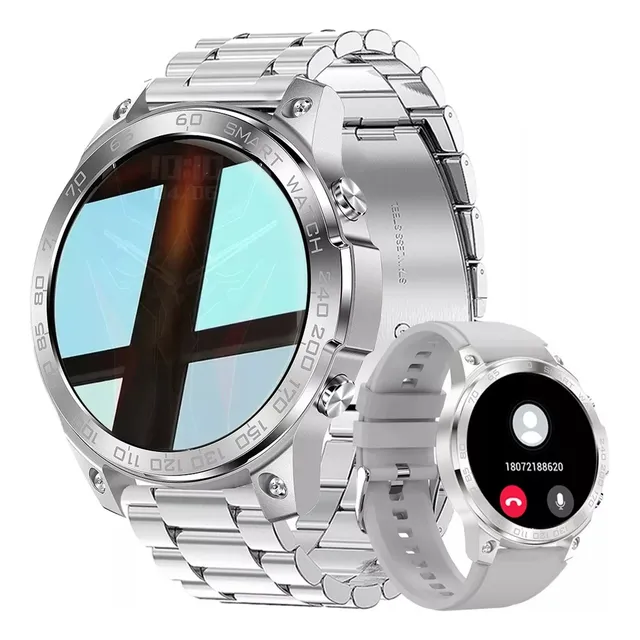 Reloj Inteligente Bluetooth Hd 1.43 Smartwatch Para Hombre