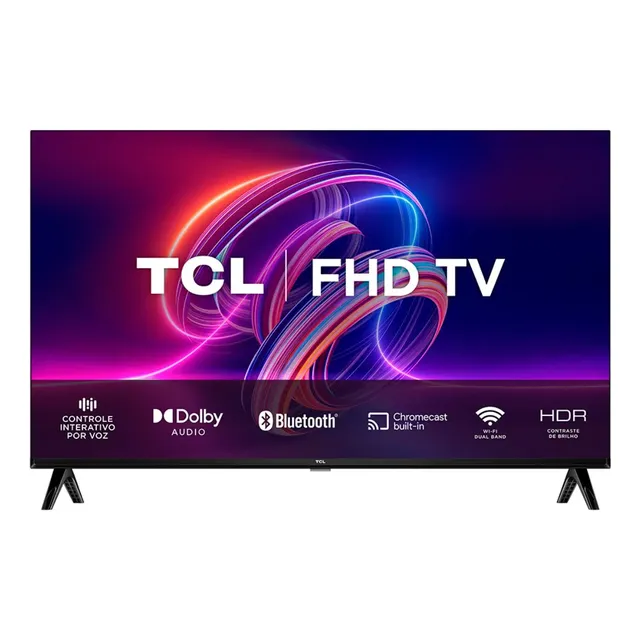 Smart Tv 40" S5400a Led Fhd Android Negro TCL