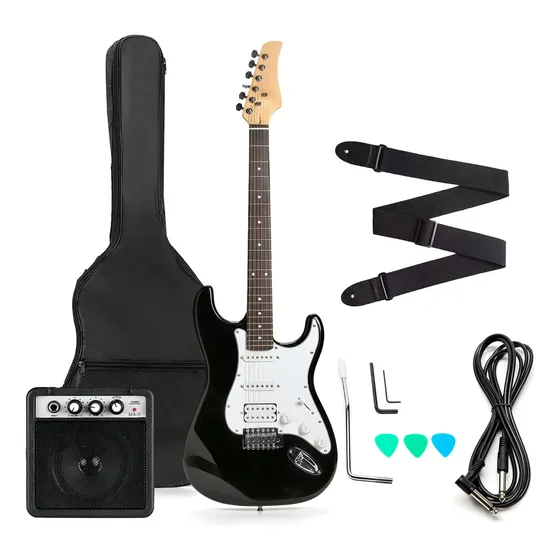Guitarra Eléctrica Femmto con Amplificador y Accesorios