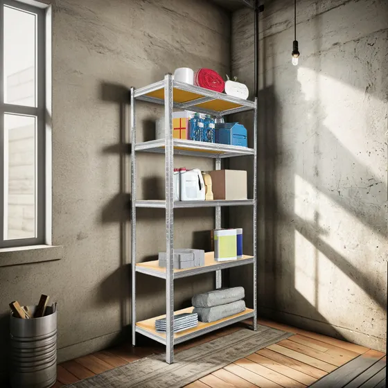 Estante Anaquel Rack Repisas 5 Niveles Metalico 180x40x90 Cm