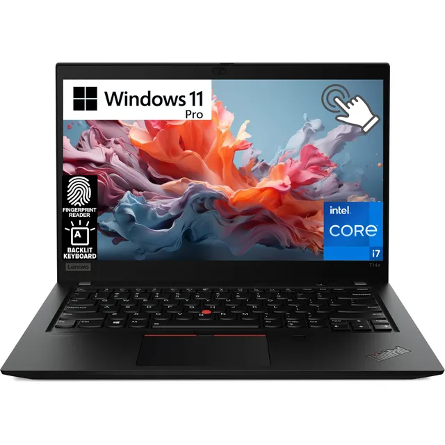 Laptop Thinkpad T14s Touch Core I7 10610 16g 512g Win11 Fhd