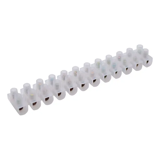 Regleta De Conexion Electrica 12 Polos 100a Tipo U 2awg