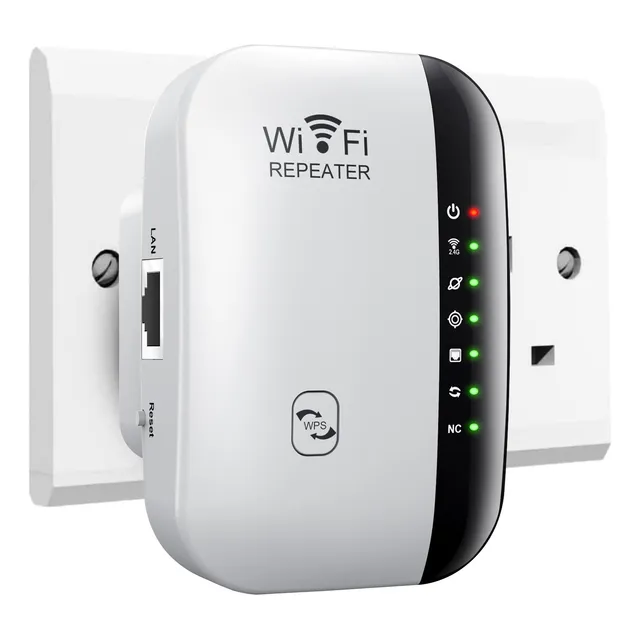 Naxifly Repetidor Range Extender De Señal Wifi Wps 300 Mbps