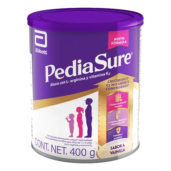 Pediasure Alimentación Especializada Fresa En Polvo 400g